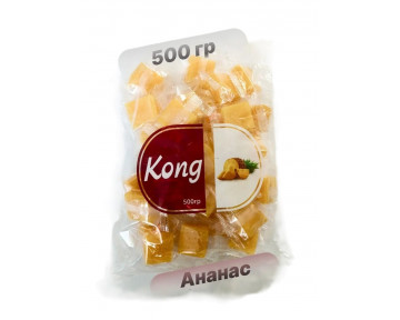 Ананас кубики (Kong) 500 гр 5 шт